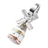 Charm Fossil Femme in Acier JF85506040